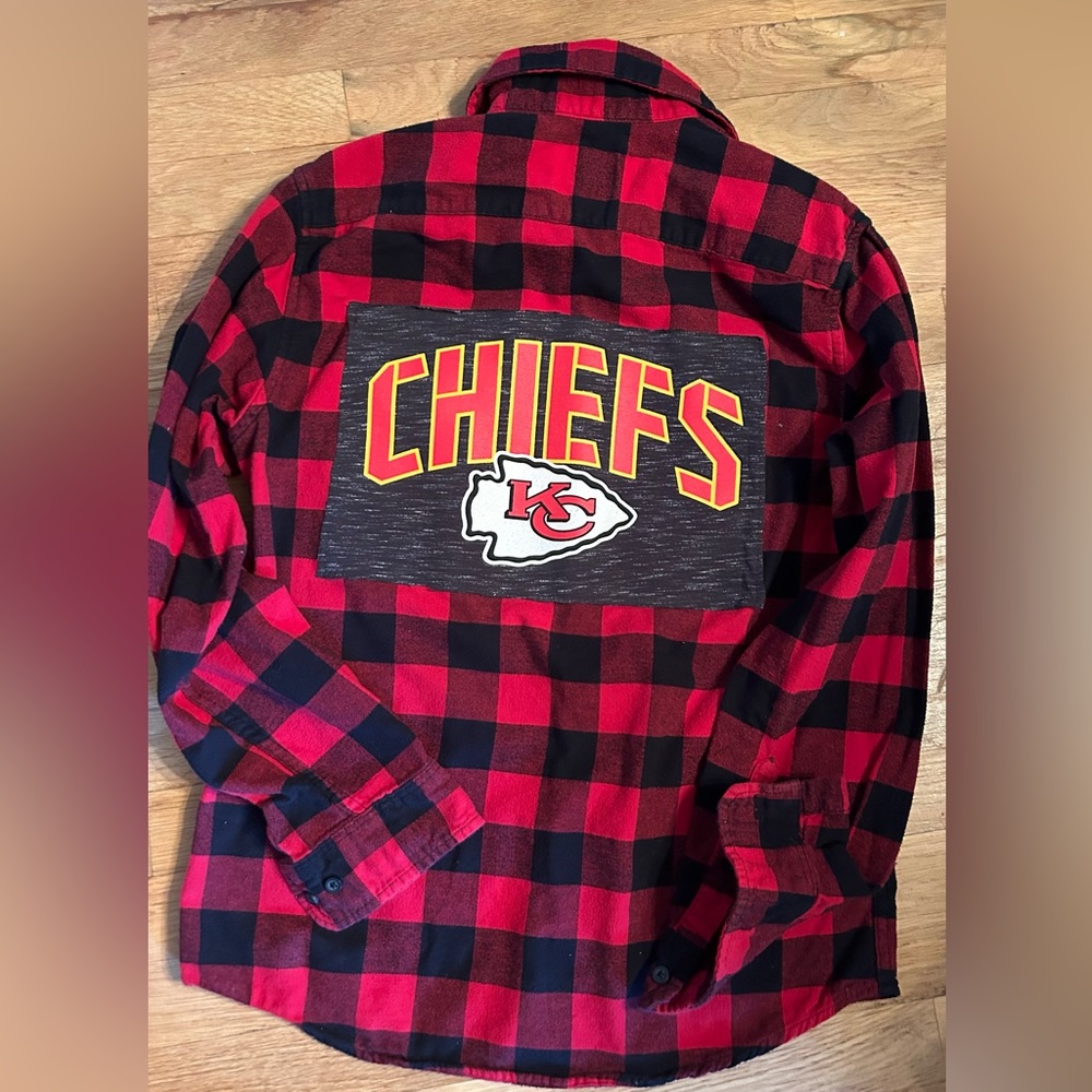 Kansas City Chiefs Flannel Shirt
